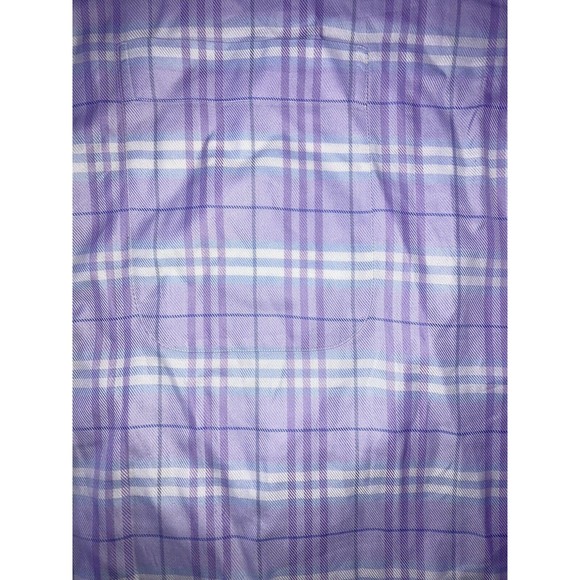 Burberry Shirt Men’s Large London Brit Icon Nova Check Sport Button Designer - Picture 4 of 8